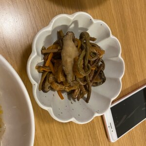 我が家の常備菜③ ぜんまいの煮物